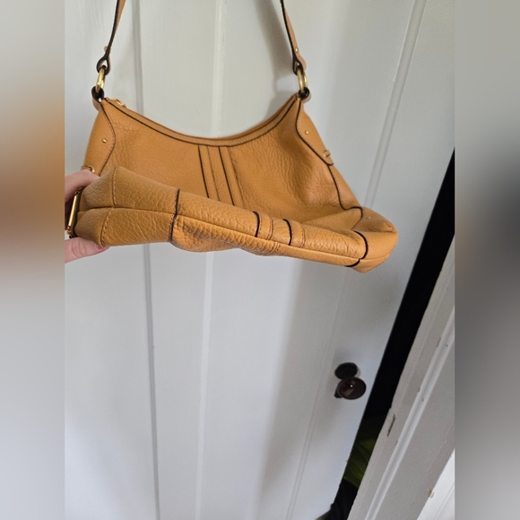 Mustard Yellow Leather The Sak  Shoulder Bag - Picture 4 of 6